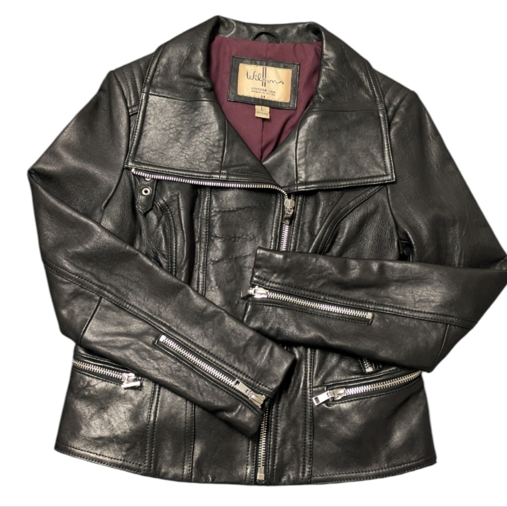 Women's Wilsons Leather Jacket - Picture 4 of 6